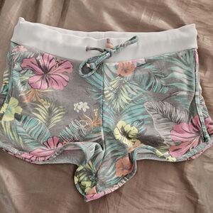 Floral Print Women's Shorts